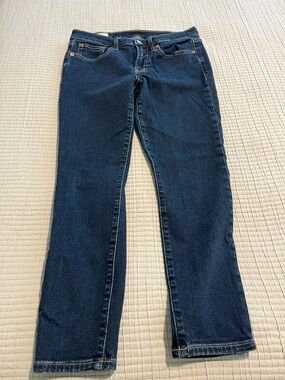 GAP Dark Blue Women's True Skinny Mid Rise Jeans